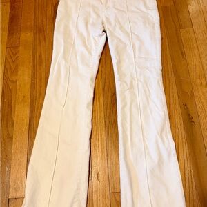 Guess Women's white corduroy vintage jeans